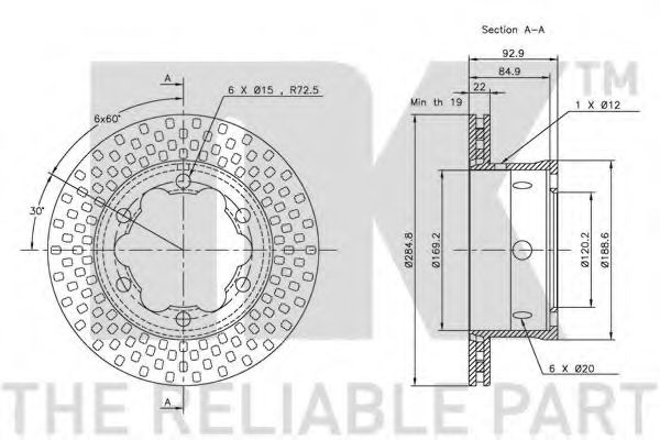 Disc frana 3