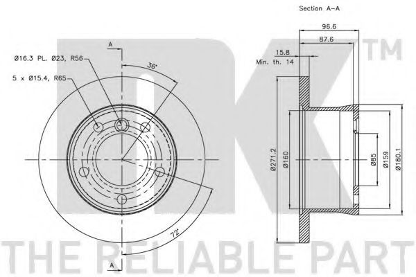 Disc frana 2