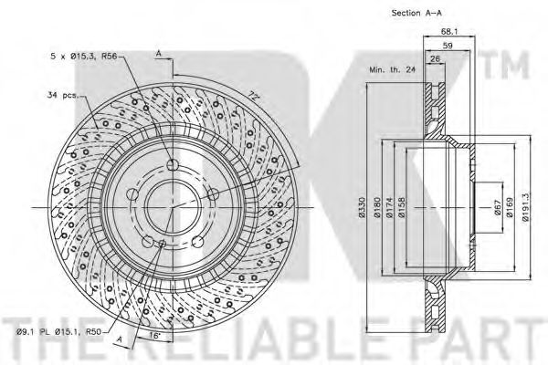 Disc frana 2