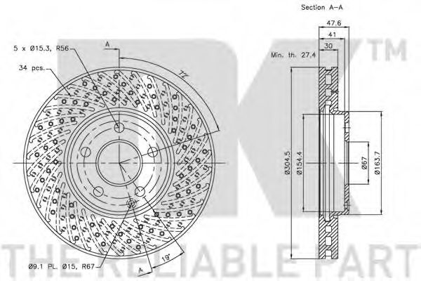 Disc frana 2