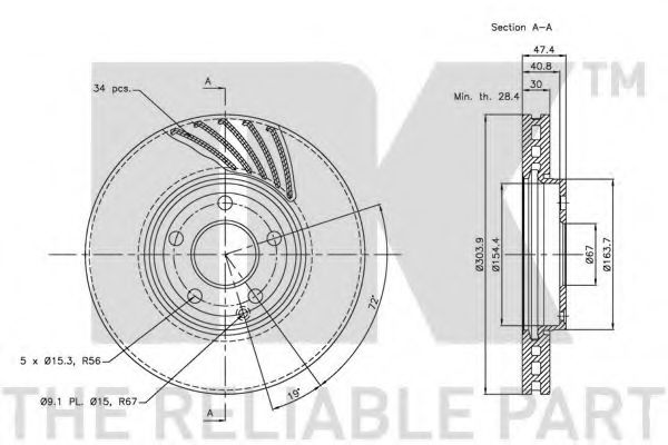 Disc frana 2