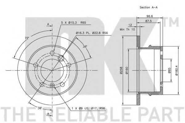 Disc frana 3