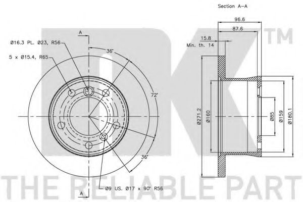 Disc frana 3