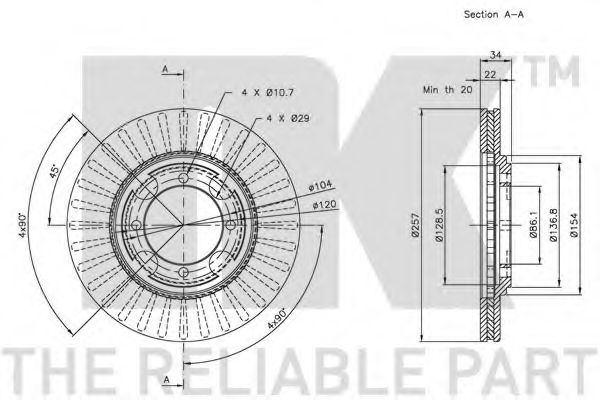 Disc frana 2