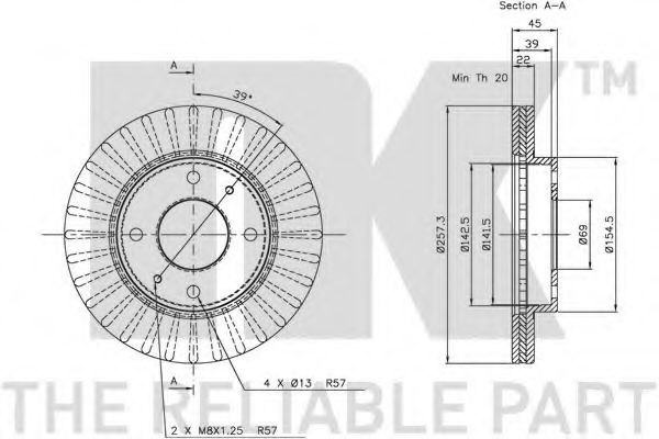 Disc frana 2