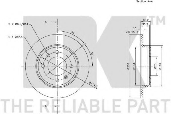 Disc frana 3
