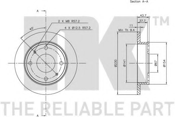 Disc frana 3