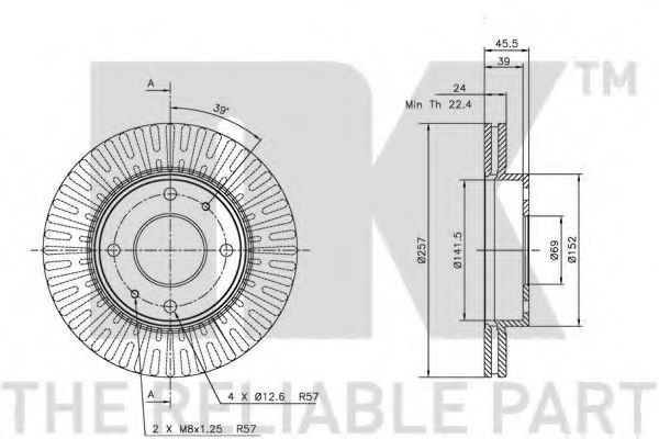 Disc frana 3