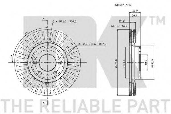 Disc frana 3