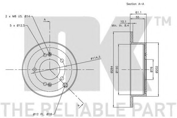 Disc frana 3