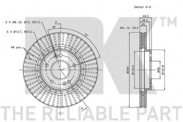 Disc frana 3