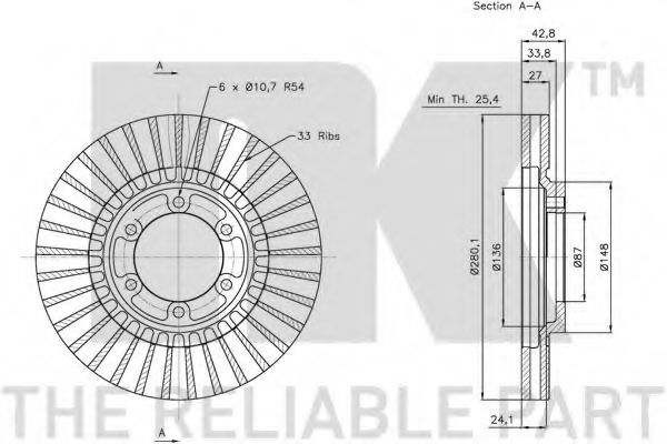 Disc frana 2