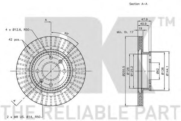 Disc frana 3