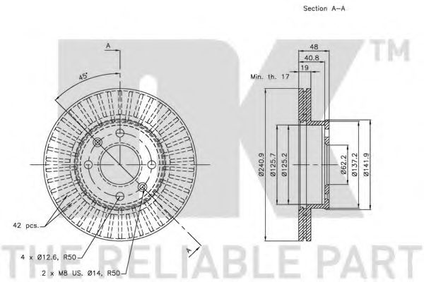 Disc frana 3