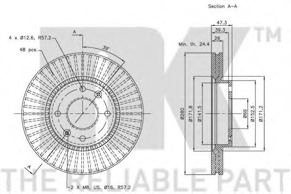 Disc frana 3