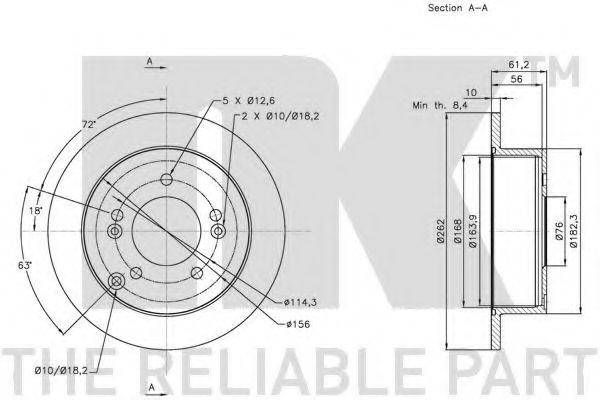 Disc frana 3