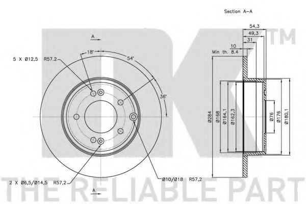 Disc frana 3