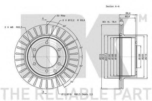 Disc frana 3
