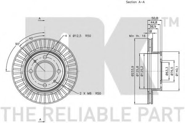 Disc frana 3