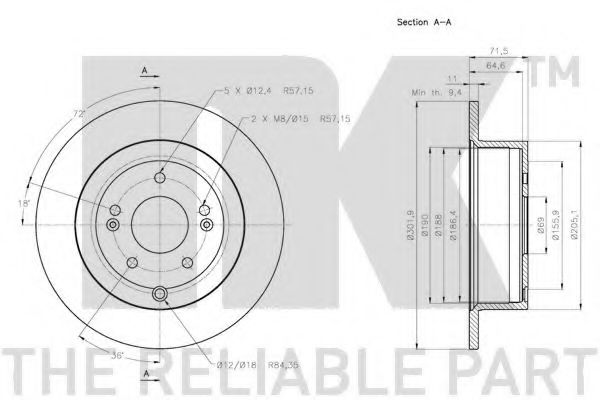 Disc frana 3