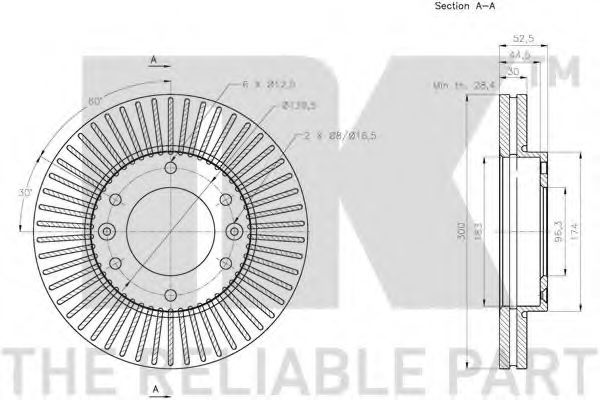 Disc frana 3