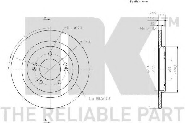 Disc frana 3