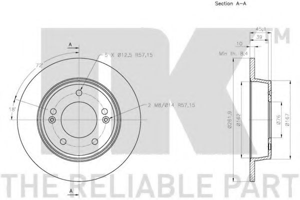 Disc frana 3