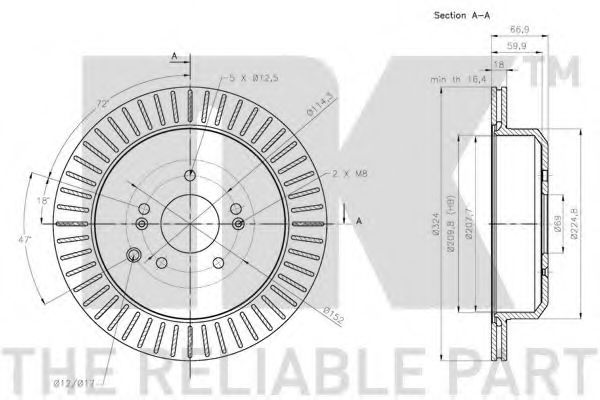 Disc frana 3