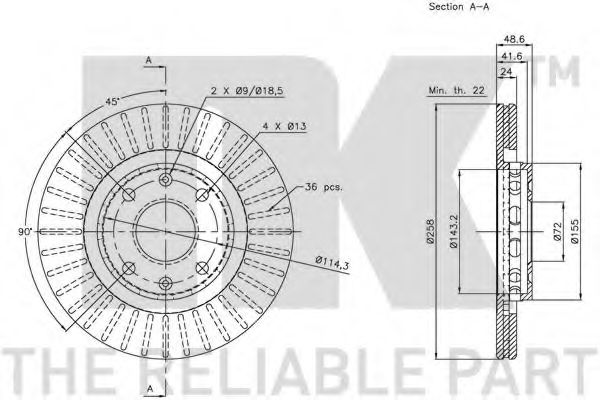 Disc frana 2