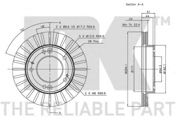 Disc frana 2