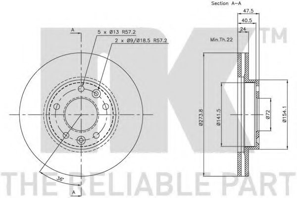 Disc frana 2