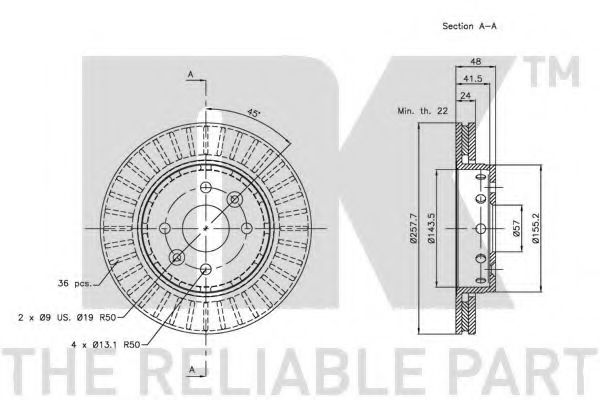 Disc frana 3