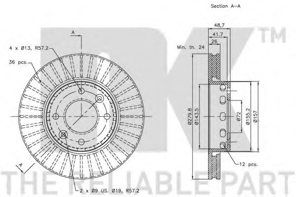 Disc frana 3