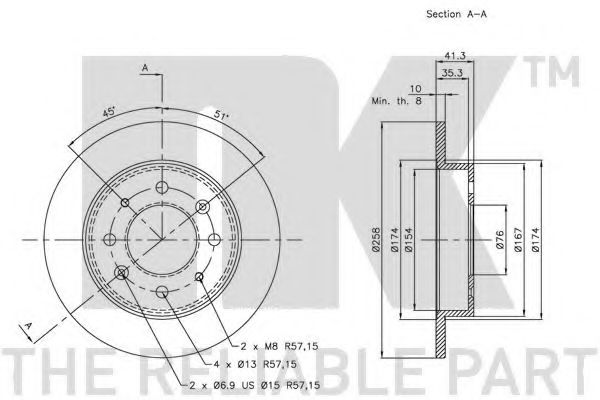 Disc frana 3