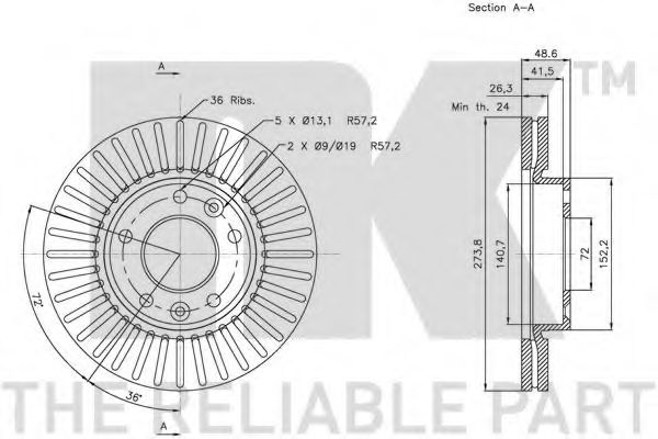 Disc frana 3