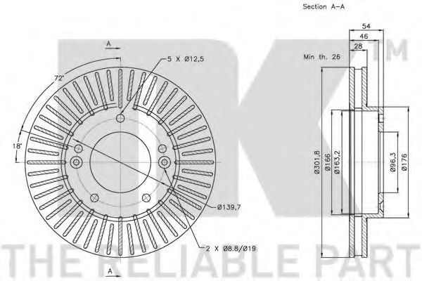 Disc frana 3