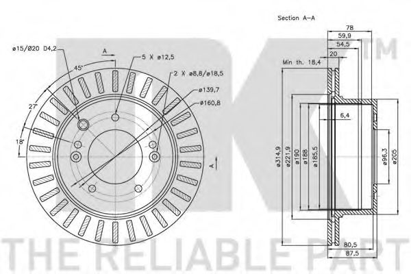 Disc frana 3