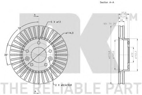 Disc frana 3