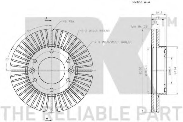 Disc frana 3