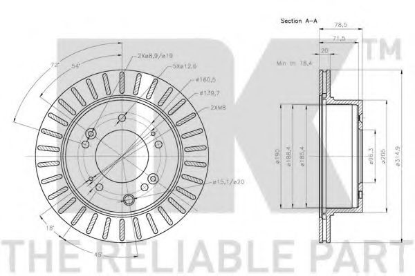 Disc frana 3