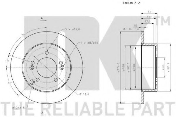 Disc frana 3