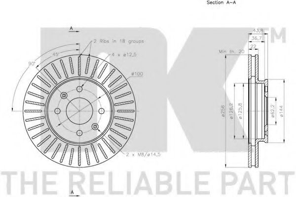 Disc frana 3