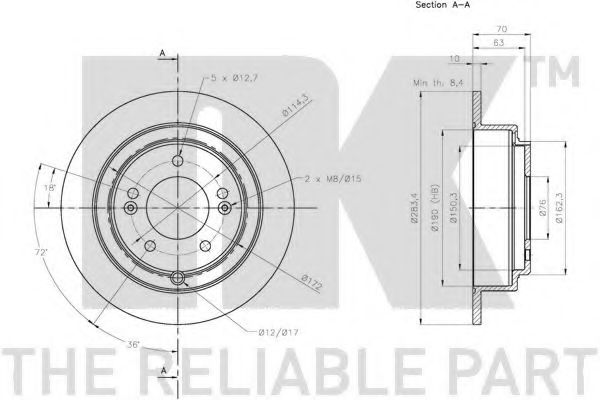 Disc frana 3