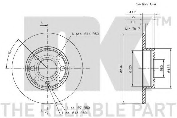 Disc frana 2
