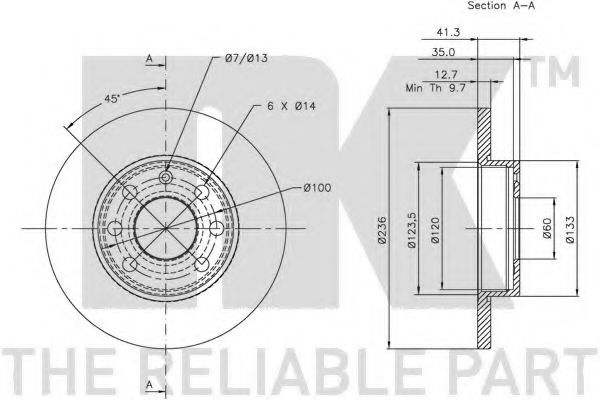 Disc frana 3