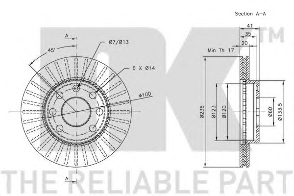 Disc frana 3