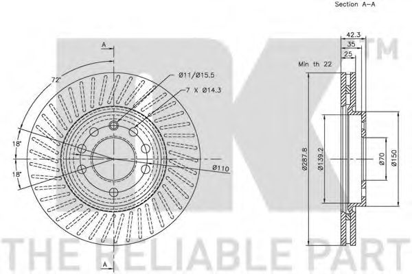 Disc frana 3