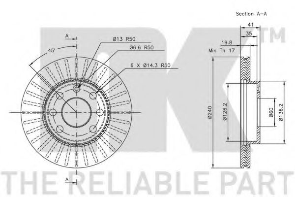 Disc frana 3