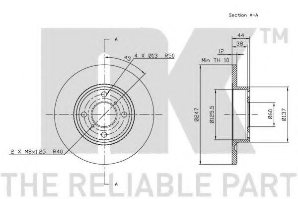 Disc frana 3