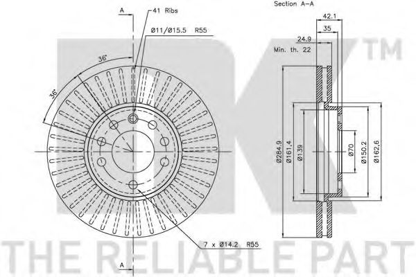 Disc frana 3